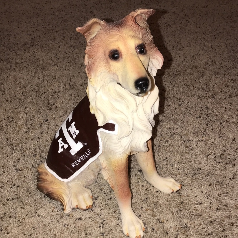 Rare A&M Reveille Piggy Bank!